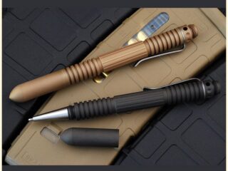 Rick HInderer Stainless Steel Extreme Duty Pen - PVD Coated in FDE or Black