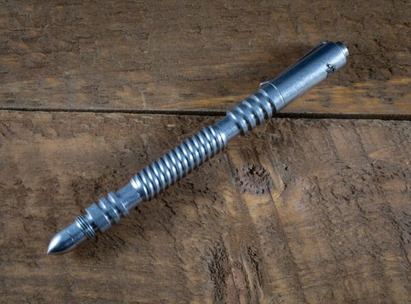 Investigator Spiral Pen-Stainless Steel-Stonewash