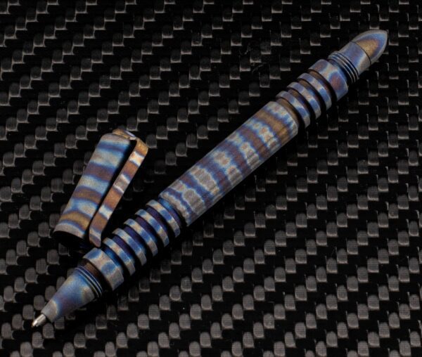 Investigator Pen-Flame Anodized-Titanium