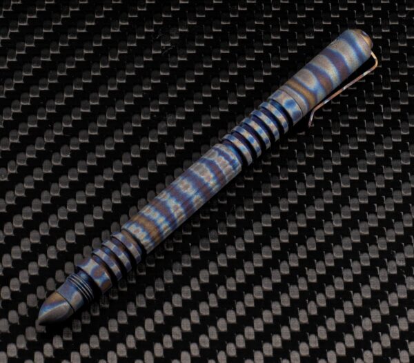 Investigator Pen-Flame Anodized-Titanium