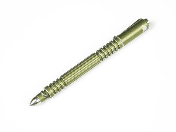 Investigator Pen-Straight Flute-Aluminum Battle OD Green