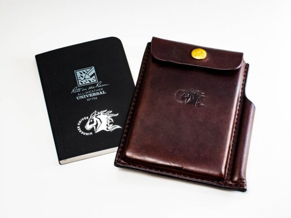 Investigator Notebook Leather Case With Write in The Rain Notebook-Dark Brown