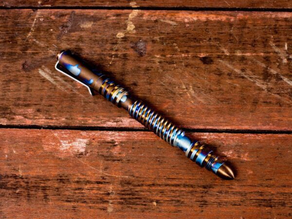 Investigator Pen-&#8220;Paint&#8221; Anodized-Spiral Flute-Titanium