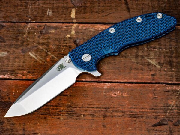 XM-18 3.5&#8243; Spanto-Stonewash Blade-Stonewash Blue Lockside-Blue/Black G10