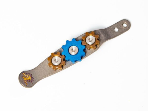 Gears-Working Finish-Ti Gears Middle Blue Ends Bronze-Clip