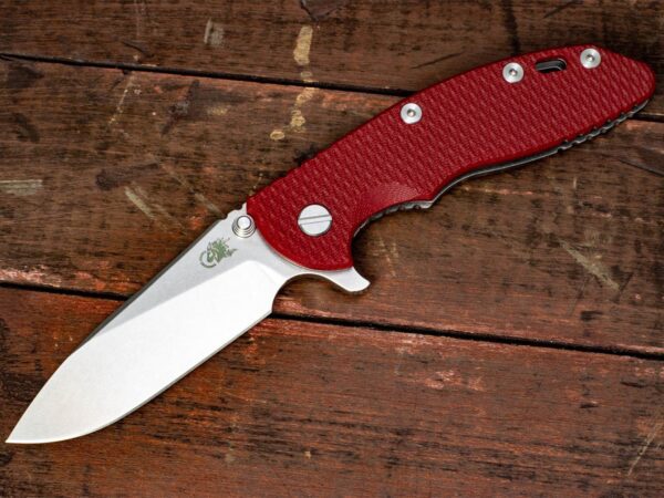 XM-18 3.5&#8243; Slicer-Stonewash-Red G10