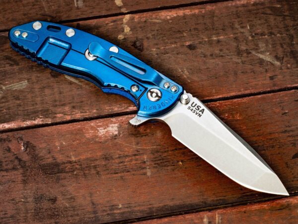XM-18 3.5&#8243; Spanto-Stonewash Blue-Translucent G10
