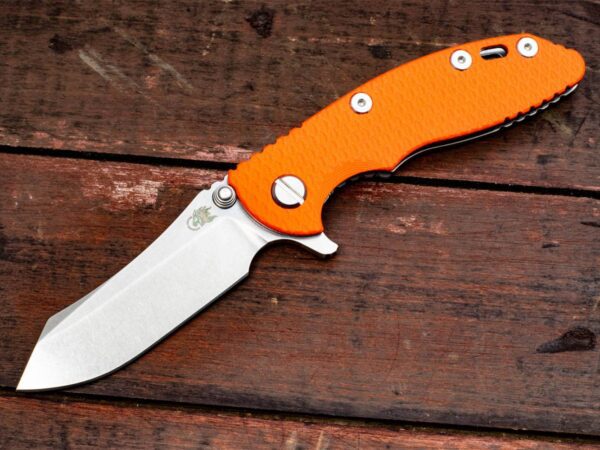 XM-18 3&#8243; Skinner-Stonewash-Orange G10