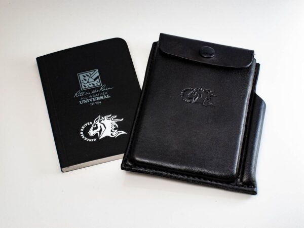 Investigator Notebook Leather Case With Write in The Rain Notebook-Black