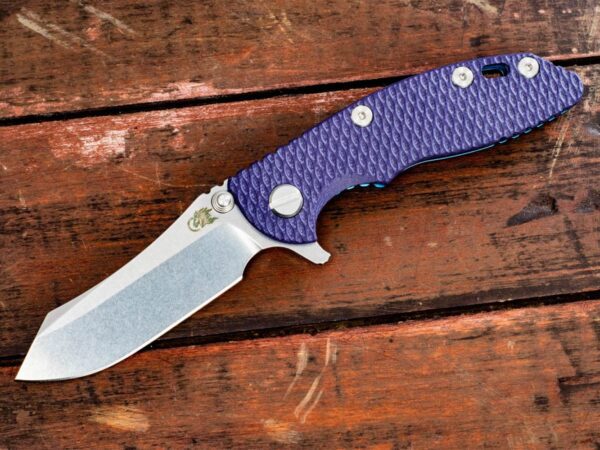 XM-18 3&#8243; Skinner-Stonewash Blue-Purple G10
