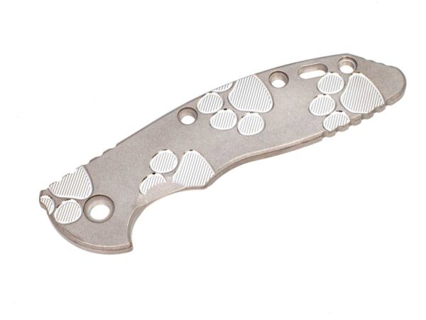 XM-18 3.5&#8243; &#8220;Skinny&#8221; Titanium Scale-Smooth-Milled Dog Paws-Working Finish/Bright Paw