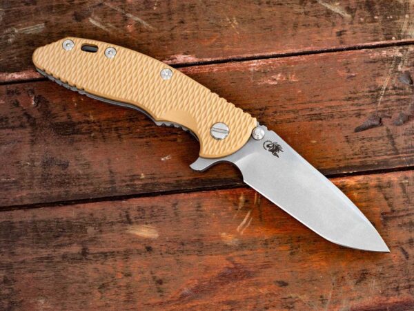 XM-18 3.5&#8243; LEFT HANDED-Spanto-Working Finish-Coyote G10