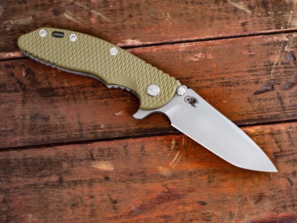 XM-18 3.5&#8243; LEFT HANDED-Spanto-Working Finish-OD Green G10