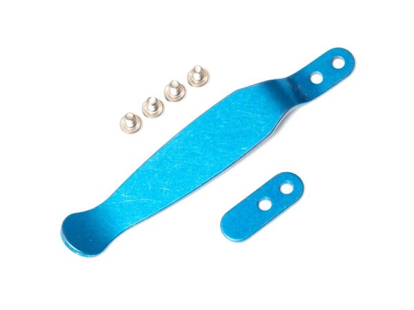 Clip and Tab Set-Solid-Stonewash Blue