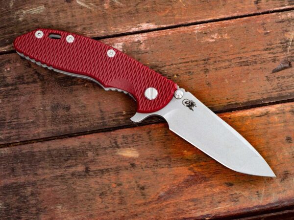 XM-18 3.5&#8243; LEFT HANDED-Spanto-Working Finish-Red G10