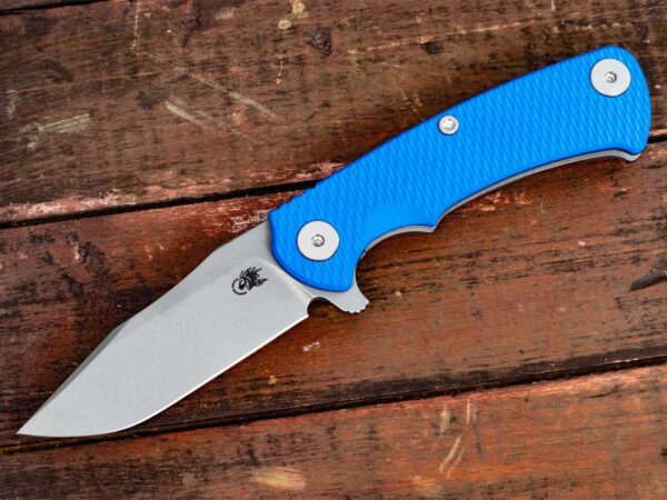 Project X-Clip Point-MagnaCut-Working Finish-Blue G10