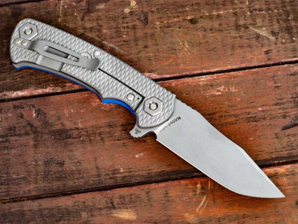 Project X-Clip Point-Working Finish-Blue G10