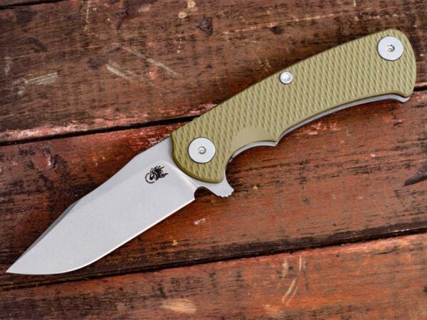 Project X-Clip Point-Working Finish-OD Green G10