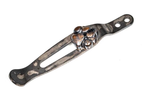 Hinderer Knives/Steel Flame 3D Dog Paw Clip-Bronze