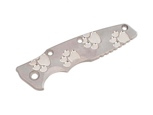 Eklipse Titanium Scale-Smooth-Milled Dog Paws-Working Finish-Silver-Silver