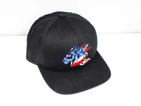 Rick Hinderer Knives Stars and Stripes Logo Hat-Black