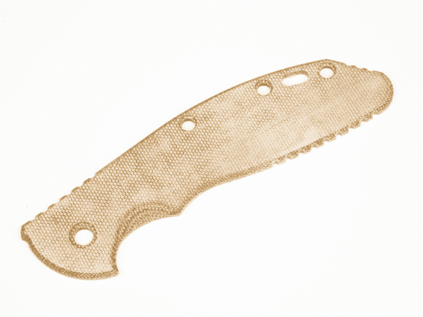 XM-24 Natural Micarta-Smooth Scale